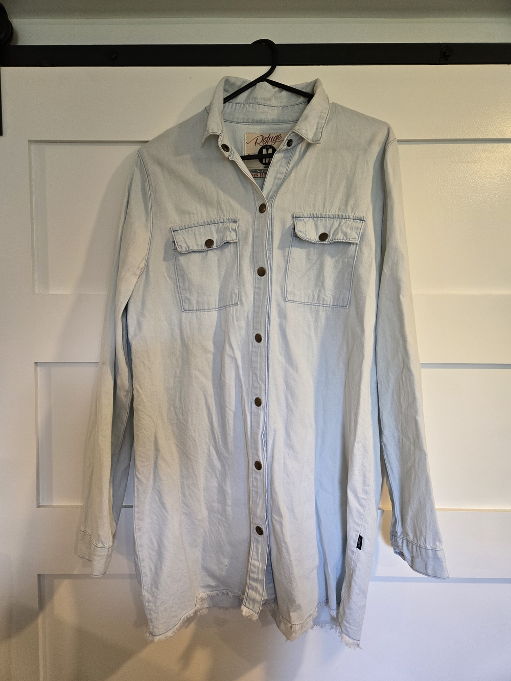Light Blue Denim Dress - Refuge